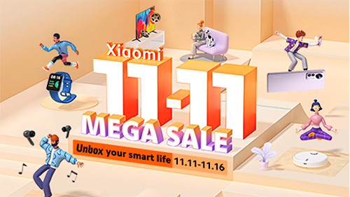 XIAOMI 11-11 MEGA SALE